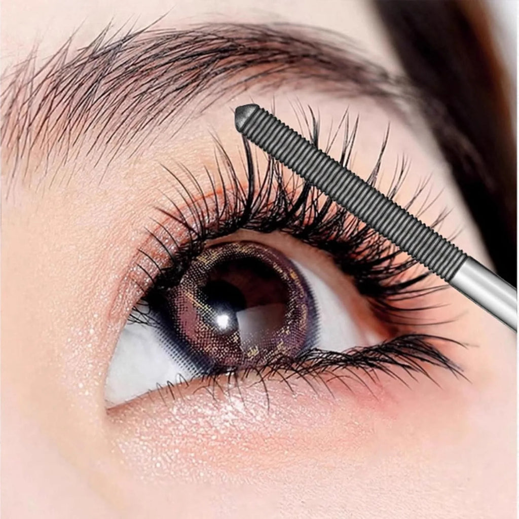 🔥 Máscara de Pestañas 2025 – Impermeable, Alarga y Riza