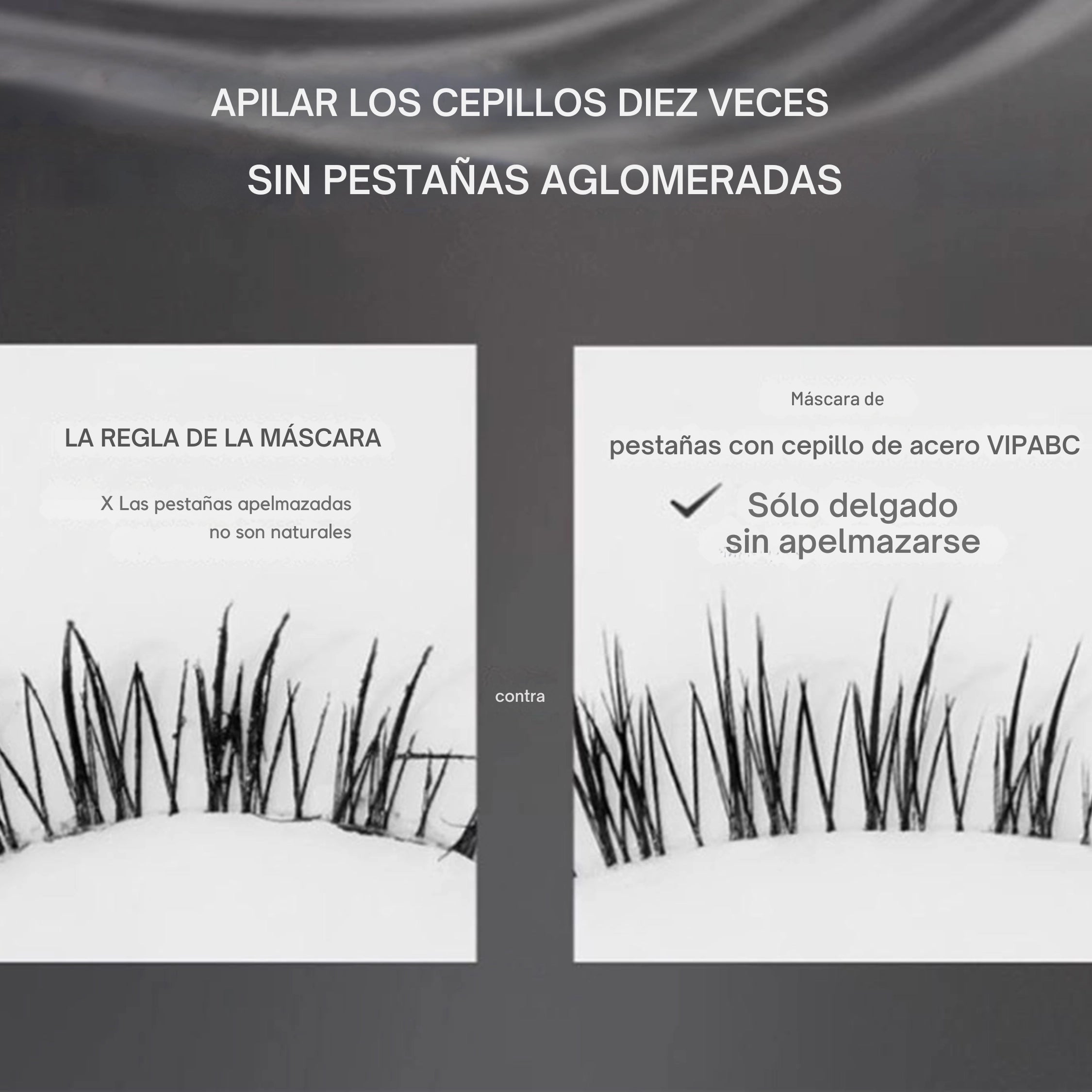 🔥 Máscara de Pestañas 2025 – Impermeable, Alarga y Riza