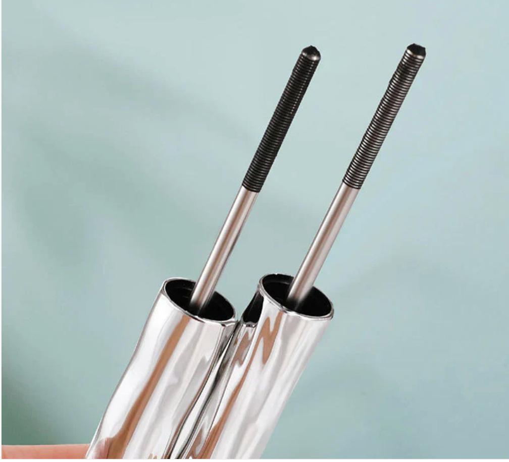 🔥 Máscara de Pestañas 2025 – Impermeable, Alarga y Riza