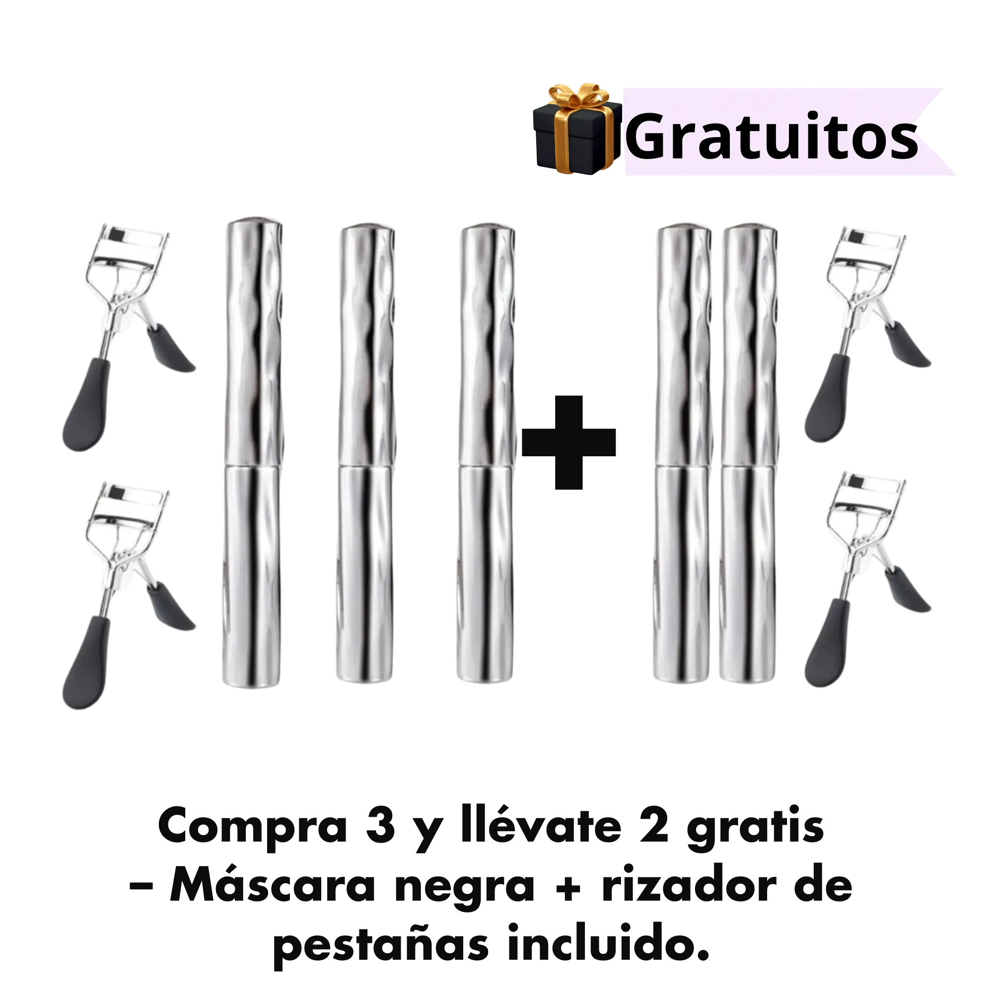 🔥 Máscara de Pestañas 2025 – Impermeable, Alarga y Riza
